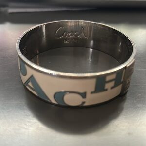 Baby Blue/Cream 3/4” Bangle